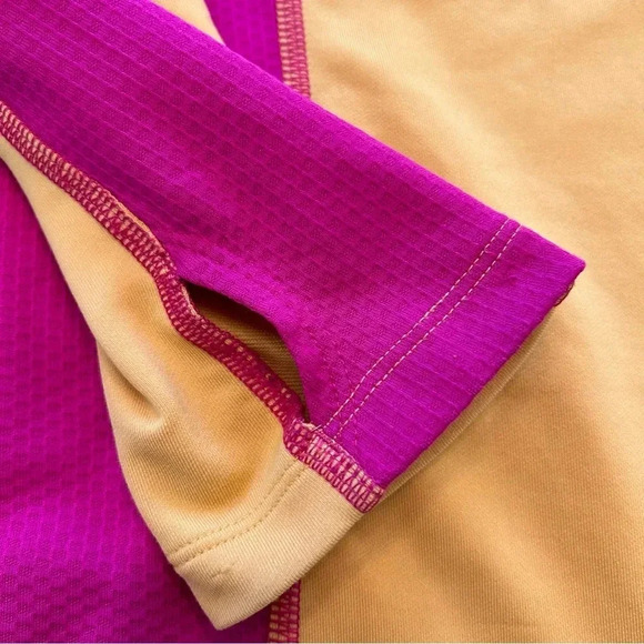 The North Face Quarter Zip Vapor Wick Training T-Shirt Outdoor Active Women's M - Picture 6 of 8